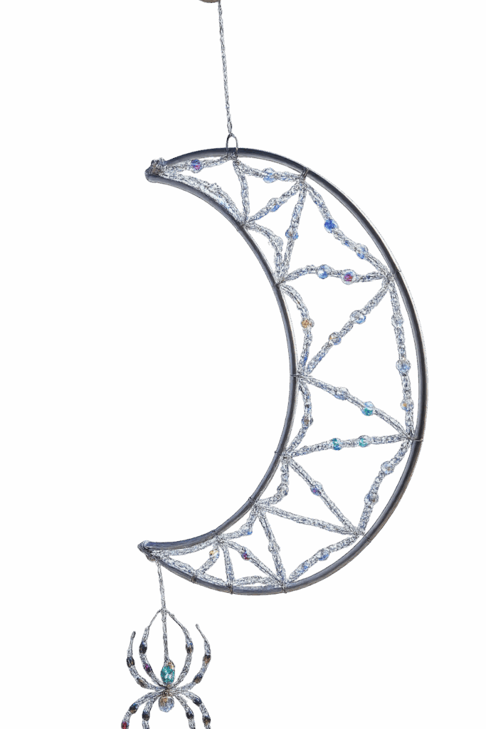 Spider Moon Suncatcher