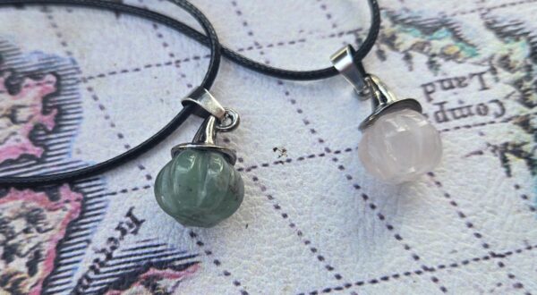 Necklace - Pumpkin Witch Hat