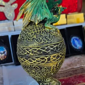 Trinket Box - Dragon on Egg